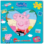 Świnka Peppa Książka z puzzlami Świat do odkrycia