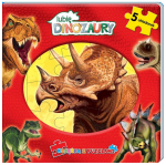 Lubię Dinozaury Książka z puzzlami