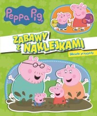 Świnka Peppa Zabawy z naklejkami 1 Wesołe przygody 