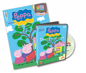 Świnka Peppa magazyn Wydanie specjalne z DVD Domek na drzewie (3/2013)