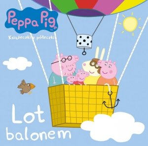 Świnka Peppa Książeczki z półeczki 65 Lot balonem