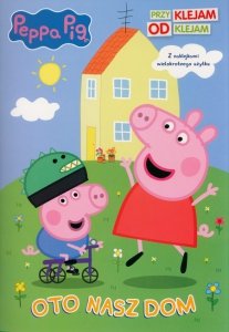 Świnka Peppa Przyklejam Odklejam 6 Oto nasz dom