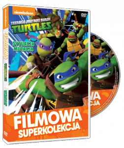 Filmowa Superkolekcja Wojownicze Żółwie Ninja Sytuacja mutacja DVD