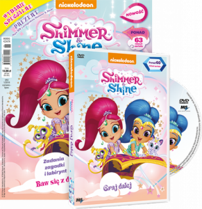 Shimmer i Shine magazyn Wydanie Specjalne 1/2018 + DVD Graj dalej