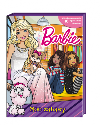 Barbie Moc zabawy + mata i 10 figurek 