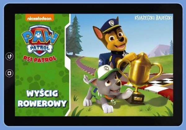 Psi Patrol Książeczki Bajeczki 4 Wyścig rowerowy