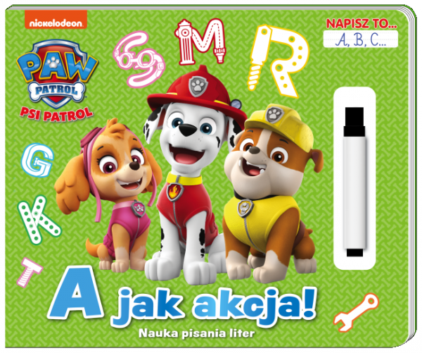 Psi Patrol Napisz to… 3 A, B, C… A jak akcja!