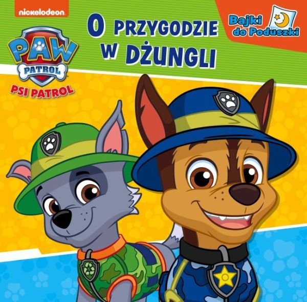 Psi Patrol Bajki do poduszki 1 O przygodzie w dżungli