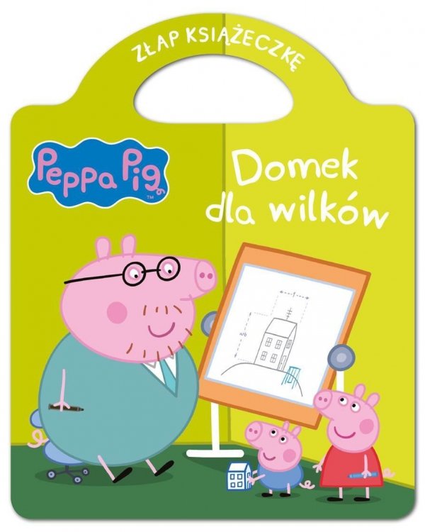 Świnka Peppa Złap książeczkę 8 Domek dla wilków