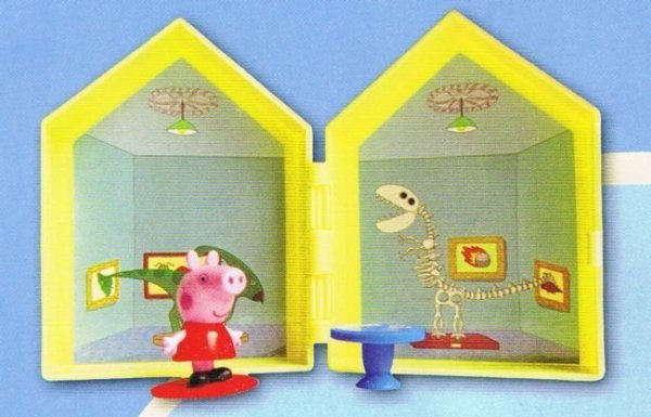 Świnka Peppa MiniŚwiat + domek Peppy z figurką