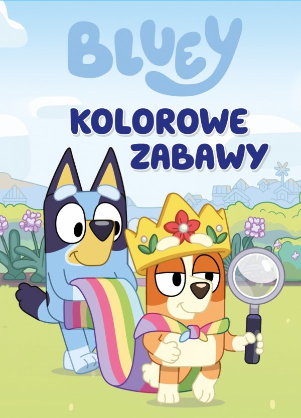 Bluey Kolor i Akcja Start - pisaki i naklejki
