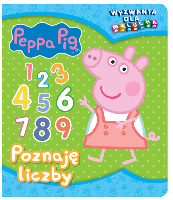 Świnka Peppa Wyzwania dla malucha 2 Poznaję liczby