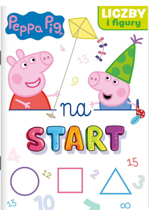 Świnka Peppa Na start 4 Liczby i figury