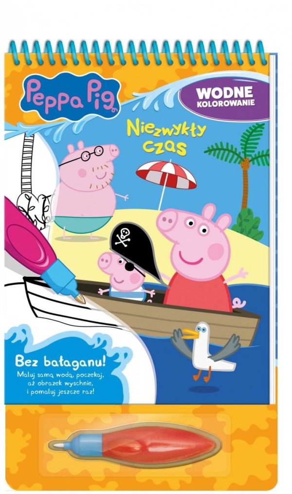 Świnka Peppa Wodne kolorowanie 9 Niezwykły czas