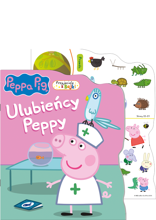Świnka Peppa Przyjaciele z bajki 12 Ulubieńcy Peppy