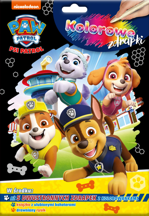 Psi Patrol Kolorowe zdrapki 1 