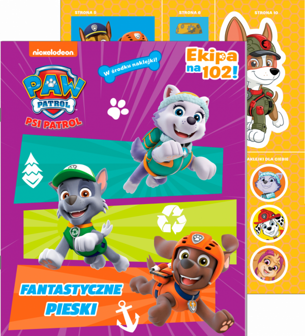 Psi Patrol Ekipa na 102! 55 Fantastyczne pieski