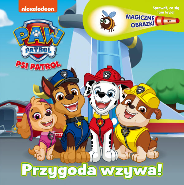 Psi Patrol Magiczne obrazki 3 Przygoda wzywa! (z latarką)