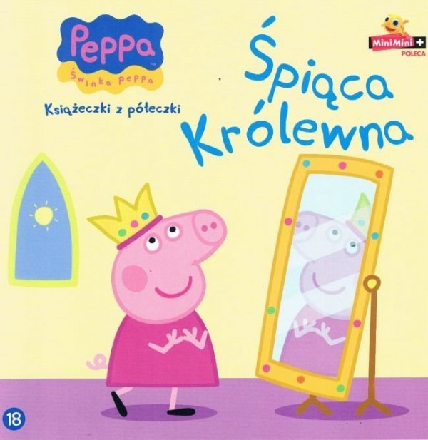 Świnka Peppa Książeczki z półeczki 18 Śpiąca Królewna