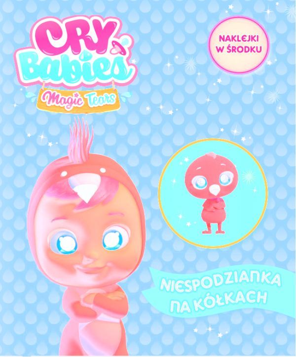 Cry Babies Magic Tears 4 Niespodzianka na kółkach