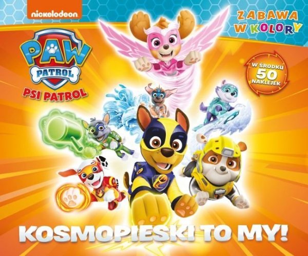 Psi Patrol Zabawa w kolory 3 Kosmopieski to my!