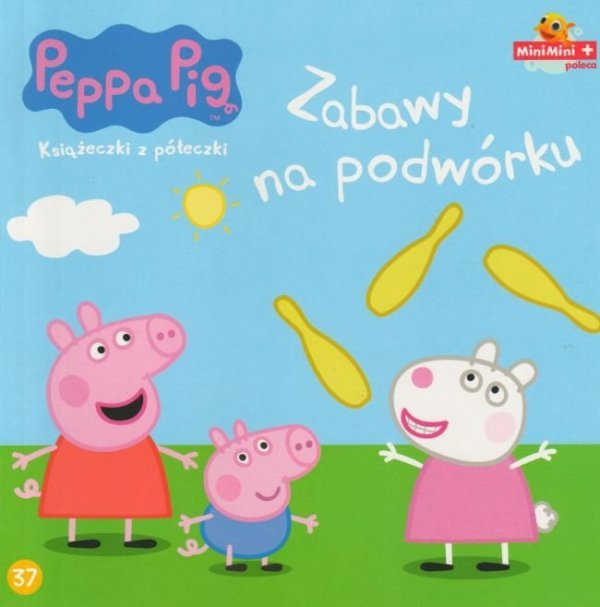 Świnka Peppa Książeczki z półeczki 37 Zabawy na podwórku