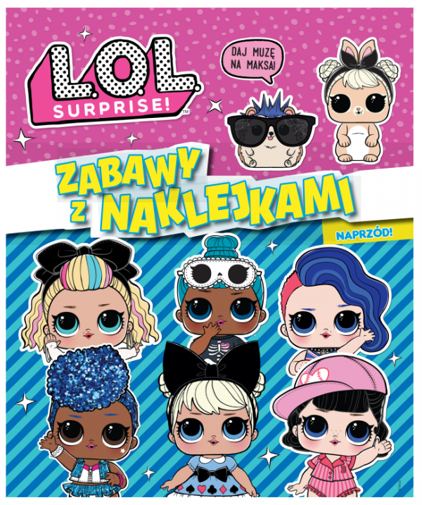 L.O.L. Surprise! Zabawy z naklejkami Naprzód!