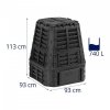Kompostownik - 740 l HILLVERT 10090214 HT-COMP-740