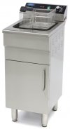 Frytownica Elektryczna 1 x 16L z Kranem i Szafka MAXIMA 09365155 8719632126560