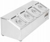 Ekspozytor 4xGN1/6 150mm Szron CHD04AD 5905440404102