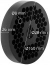Matryca do peleciarki Ø8 mm Wiesenfield 10280156 WIE-PMA-32