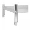 Stół roboczy ze stali nierdzewnej - rant - 120 x 60 cm  ROYAL CATERING 10011088 RCAT-120/60-N