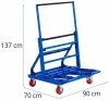 Wózek do płyt - do 600 kg MSW 10062799 MSW-WDH-F-600