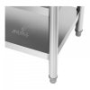 Stół roboczy - 3 poziomy - 100 x 60 cm ROYAL CATERING 10011657 RCWT-100X60-3L-E