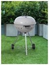 GRILL WĘGLOWY OKRĄGŁY 54CM SZARY YATO YG-20301