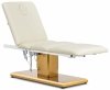  Fotel kosmetyczny - elektryczny - 3 silniki - 300 W - 190 x 65 x 60 - 76 cm - 200 kg - kremowy / złoty Physa VITERBO CREAM 10040877