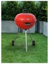 GRILL WĘGLOWY OKRĄGŁY 54CM CZERWONY YATO YG-20304