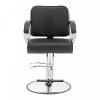 Fotel fryzjerski - podnóżek - 50 - 60 cm - 180 kg - czarny PHYSA 10040682 PHYSA HOVE BLACK