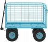 Wózek transportowy 400kg zdejmowane barierki boczne HILLVERT HT-TWIN-400 10090382 4062859148773