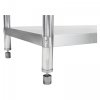 Stół roboczy - 100 x 60 cm - stal nierdzewna ROYAL CATERING 10010497 RCAT-100/60