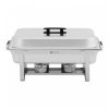 Podgrzewacz do potraw - GN 1/2 - 2 x GN 1/4 - 9 l - 2 pojemniki na paliwo ROYAL CATERING 10012835 RCCD_RT19_9L