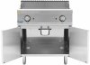 Płyta grillowa podwójna - elektryczna - 10,8 kW - gładka - szafka dolna - Royal Catering 10013395 RCEG-80/700CS 4062859276933
