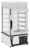 Parowar do pierogów - 5 rusztów 30 x 29,5 cm - 30 - 110°C - Royal Catering 10013380 RCDS-38/5