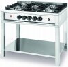Kuchnia gazowa 5-palnikowa Kitchen Line na podstawie otwartej HENDI 225806 8711369225806