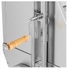  Grill węglowy z rożnem na prosiaka - z silnikiem - 40 kg - długość rożna: 138 cm - stal nierdzewna - wiatrochron - Royal Catering 10013233 RCSG-61PP