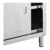Stół roboczy z szafką - 150 x 60 cm ROYAL CATERING 10011681 RCSSCB-150X60-E