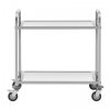Wózek kelnerski - 2 półki - 95 x 50 cm - 72 kg ROYAL CATERING 10012729 RCSW-106