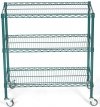 Wózek antybakteryjny noMICRO siatkowy 3-półkowy 46x92x100 cm ULTRA POWER