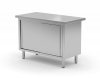 Stół centralny przelotowy z drzwiami suwanymi 1400 x 700 x 850 mm POLGAST 127147P 127147P