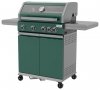 GRILL GAZOWY ITAMI 4+1, 14,5KW, Z SZYBĄ, ZIELONY Yato YG-20035